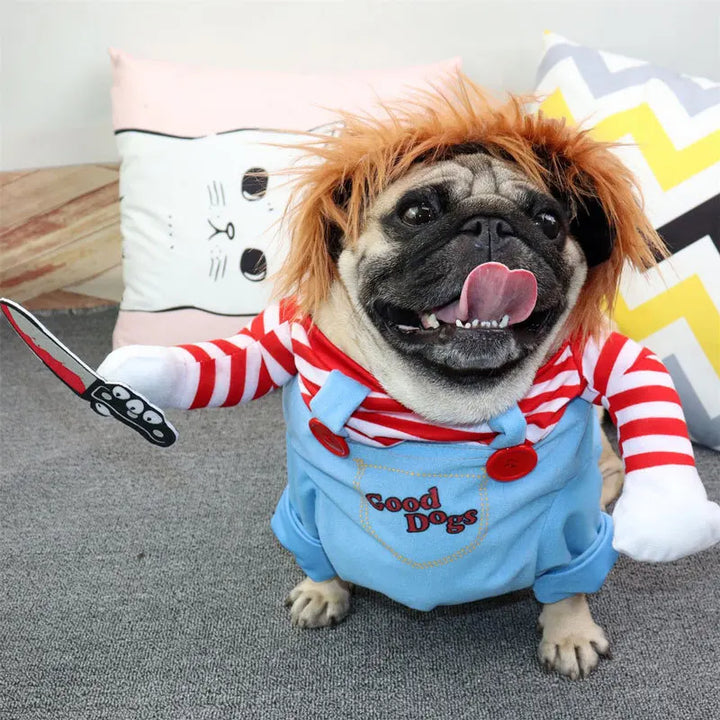 Pet Funny Costume Chucky