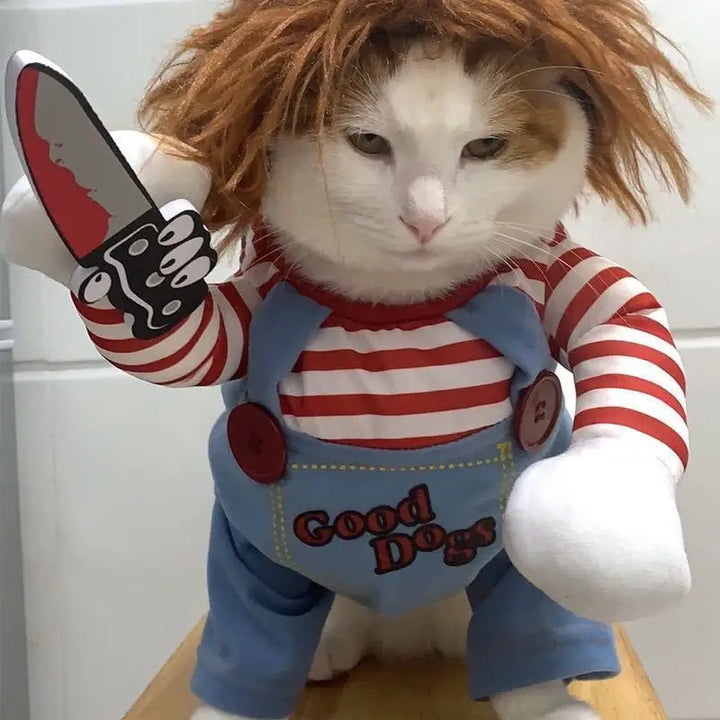 Pet Funny Costume Chucky